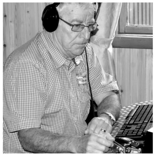 Wino, PA0ABM, devoted to CW