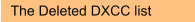 The Deleted DXCC list