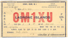 Before 1940 the OM prefix was used by some staion from Guam
