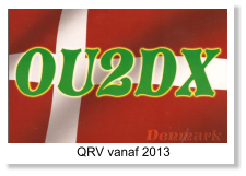 OU2DX QRV op alle banden en modes vanaf 2013 (call van PD2DX)