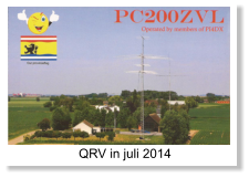 Geactiveerd door PD1DX en PA3EVY