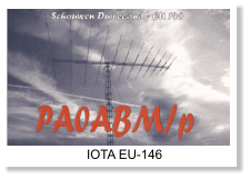 QRV vanaf de Oosterschelde kering
