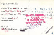 Mooiste QSO maar ongeldig voor het huidige DXCC-CW certificaat