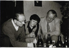 Jim Ruys W6UZX, Annie  XYL, Piet Neve PA0PN
