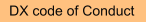 DX code of Conduct