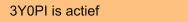 3Y0PI is actief